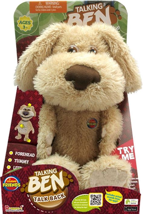 Peers Hardy Talking Ben Animated Interactive Plush Packaging May Vary