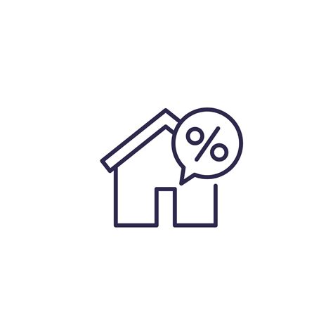 Darlehen unter angehörigen unterliegen dem fremdvergleich. Haus Hypothek, Darlehen Vektor Linie icon.eps 2012227 ...