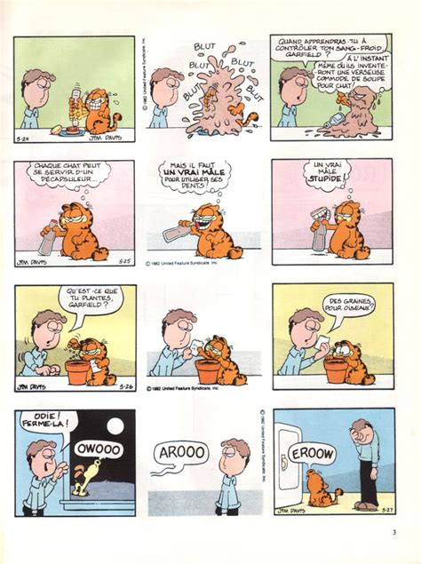 Garfield Bd Informations Cotes