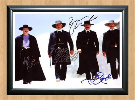 Tombstone Sam Elliott Cast Signed Autographed Photo Poster Print
