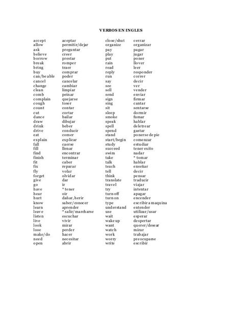 Lista De Adjetivos Y Adverbios Uno