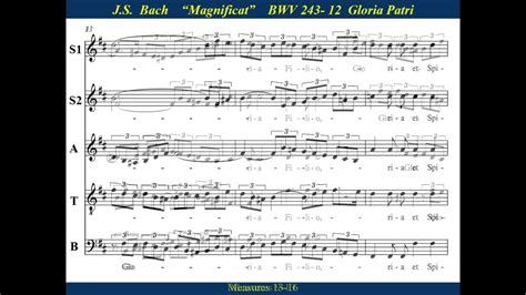 12 Js Bach Magnificat Gloria Patri Tenor Youtube