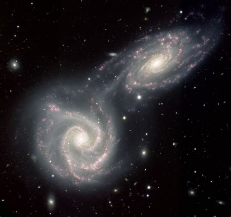 The star's shroud alone measures the distance from earth to proxima centauri, the next nearest star beyond our sun, and hubble has patiently remained in service while waiting for the james webb space telescope, which was supposed to. APOD: 2008 July 21 - The Colliding Spiral Galaxies of Arp 271