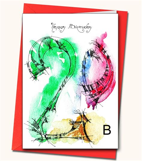 20th Birthday Greeting Card Personalised Cards Any Name On Etsy Uk