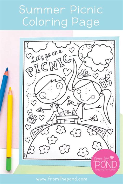 May 14, 2021 · free summer coloring pages to download choose from pictures of children swimming, snorkeling, building sandcastles at the beach, cooling off in the pool, eating picnics, summer camp activities like canoeing and sailing, and sitting around the campfire toasting marshmallows! Picnic Coloring Page in 2020 | Free preschool printables ...