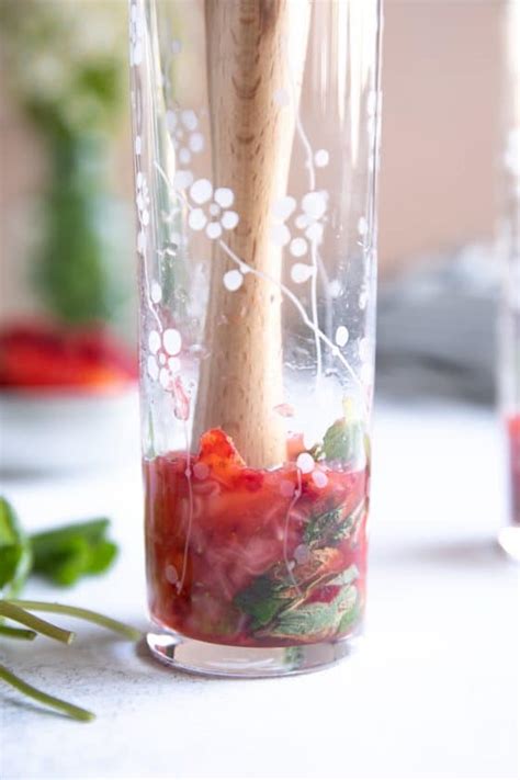 Strawberry Mojito Recipe The Forked Spoon