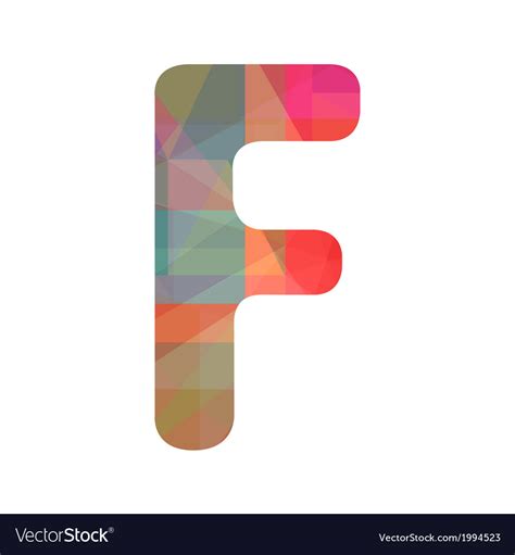 Affordable and search from millions of royalty free images, photos and vectors. Colorful alphabet F Royalty Free Vector Image - VectorStock