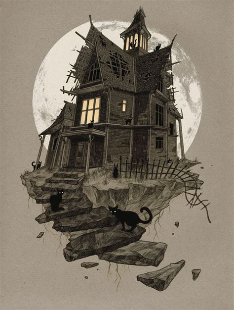 Ghostly Comic Influenced Illustrations By Lenka Simeckova Bleaq