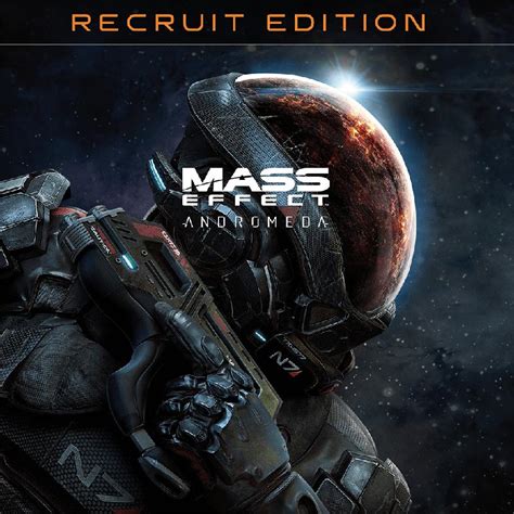 Mass Effect Andromeda Recruit Edition 2017 Box Cover Art Mobygames