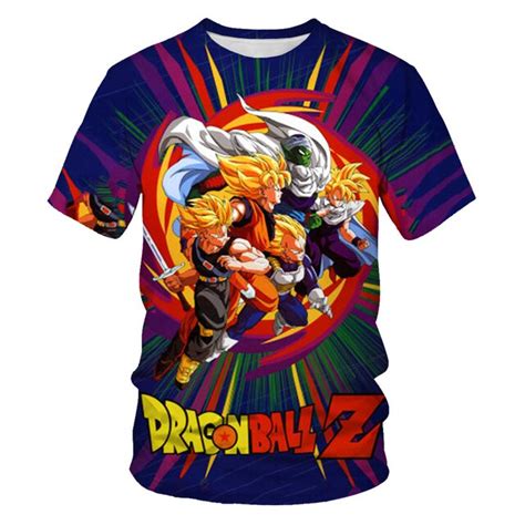 Dragon Ball Z T Shirt Anime T Shirt Dragon Ball Store