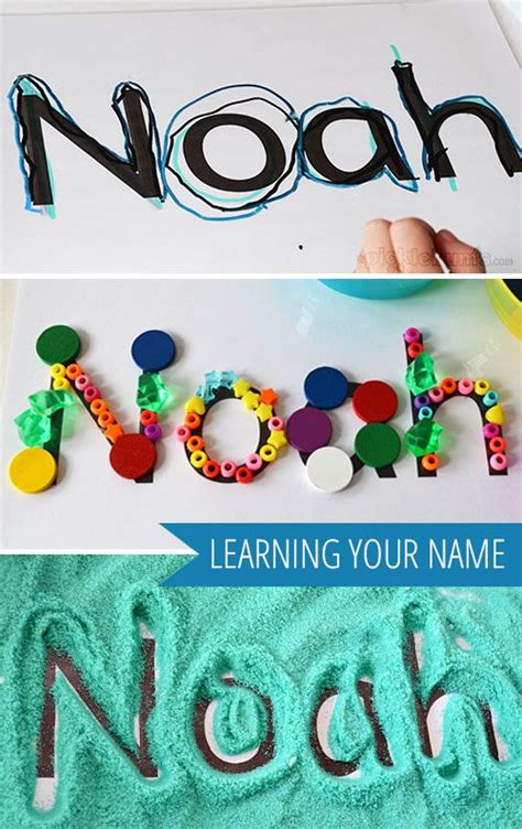 Learning Your Name Activities Three Ideas For Using A Name Card