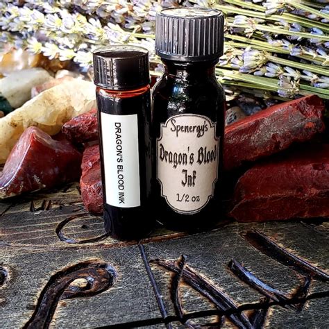 Dragons Blood Ink Etsy