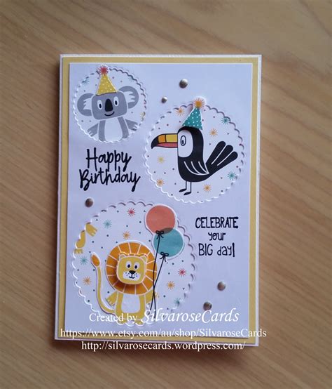 Happy Birthday Bonanza Buddies Stampin Up Handmade Card Etsy