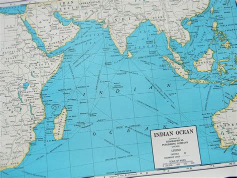 Indian Ocean Basin Map