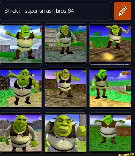 Shrek In Super Smash Bros 64 I Ifunny