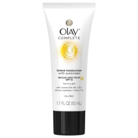 Olay Complete Tinted Moisturizer With Sunscreen Broad Spectrum Spf 15