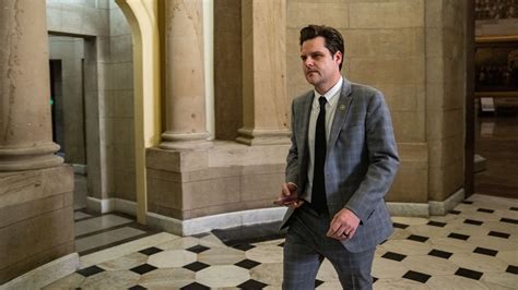 Justice Dept Wont Bring Charges Against Gaetz In Sex Trafficking