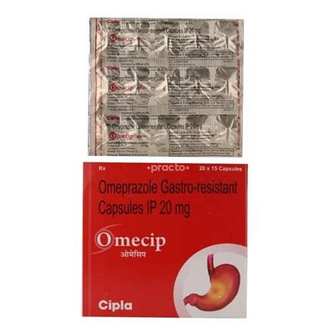 Omecip Omeprazole Capsules Cipla Ltd Non Prescription At Rs 42strip