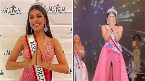 Indias Sargam Koushal Wins Mrs World 2022 All You Want To Know About