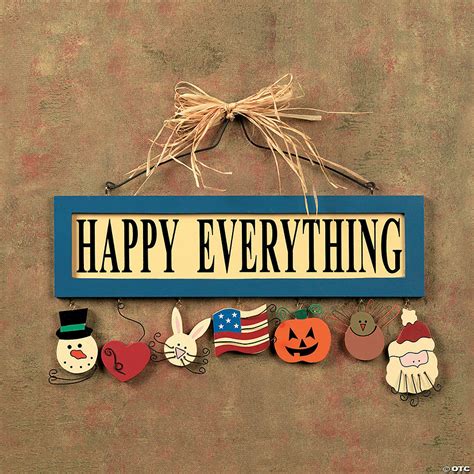 Happy Everything Wall Sign - Discontinued
