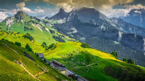 Wallpaper Switzerland 5k 4k Wallpaper 8k Alps Mountains Meadows Images