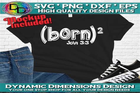 Born Again Graphic By Dynamic Dimensions · Creative Fabrica