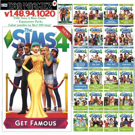 The Sims 4 Ultimate Collection All Dlc Seasons Are Included For Windows