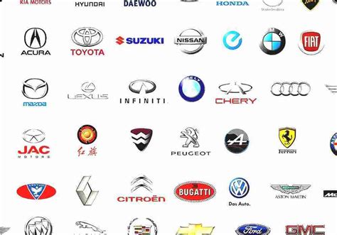 List Of Car Brands List Of All Car Brands