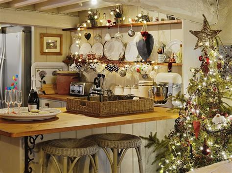 Cottage Christmas Christmas Cottage Kitchens
