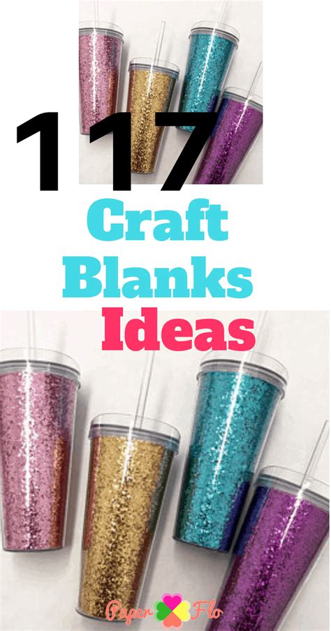 117 Craft Blanks Ideas For Cricut Silhouette And Heat Presses Crafts