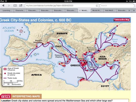 This Is A Map Of The Trade Routes Of The Cities That Were Used To Trade