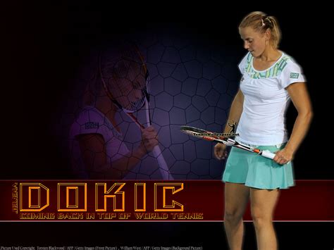 Jelena Dokić in Purple Grid WTA Wallpaper Fanpop