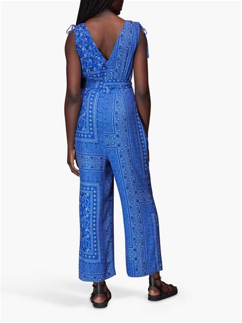 Framing With Its V Neck This Sleeveless Jumpsuit From Whistles Is