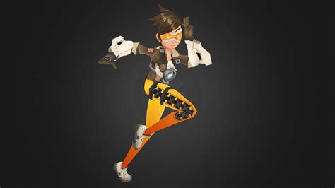Overwatch Tracer 3d Model By Snegi5566 8338aa1 Sketchfab