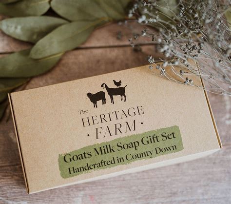 Goats Milk Soap T Set By The Heritage Farm
