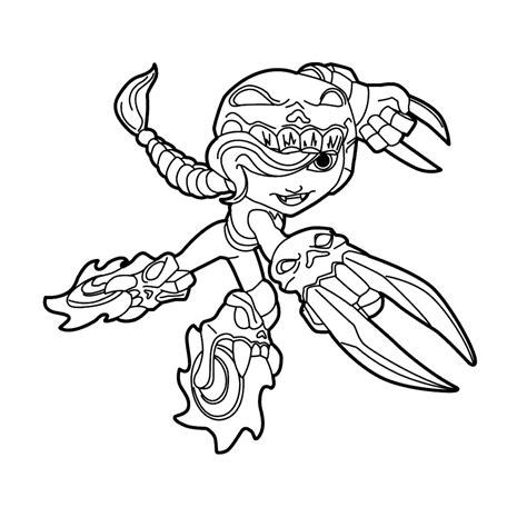 You can now print this beautiful skylanders ninjini coloring page or color online for free. Skylanders SWAP Force kleurplaten :: Kleurplatenpagina.nl ...