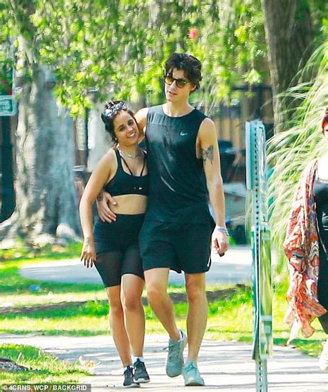 Camila Cabello And Shawn Mendes Pack On The Pda As They Take Sunny