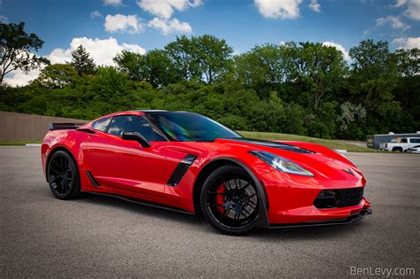 Red C7 Corvette Z06