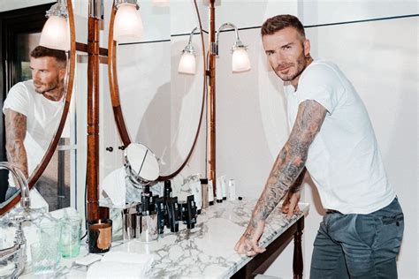 David Beckhams Beauty Routine David Beckham Hairstyle David Beckham