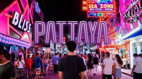 Pattaya The Sin City 4k Pattaya Pattaya Thailand Sin City