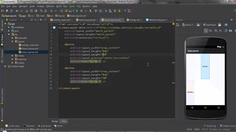 Android Desde Cero Linear Layout Youtube