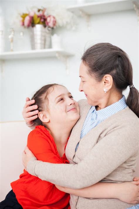 grandmother with her granddaughter stock image image of teen women 179193055