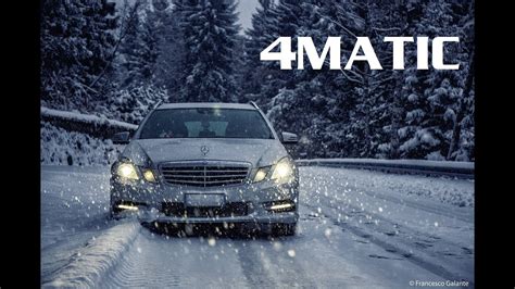 Driving Mercedes 4matic In Snow In 4k Youtube