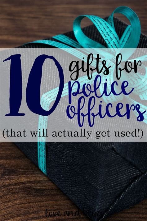Looking for a new idea? The Best Thoughtful and Practical Gifts for Police ...