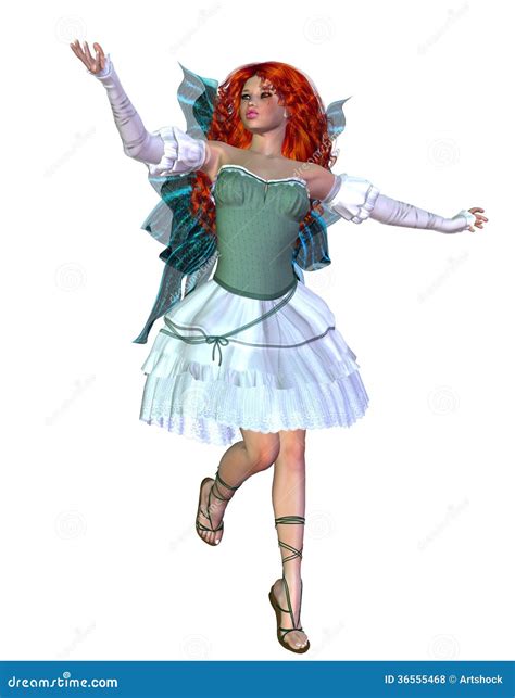 Red Haired Fairy Royalty Free Stock Photos Image 36555468