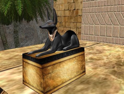 second life marketplace anubis on stand 13 prims from sky nation ~dragonsfyre