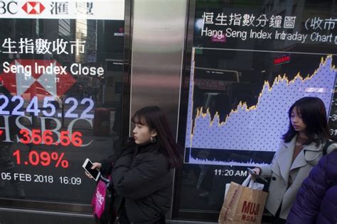 Hang Seng Index Plunges 1600 Points Amid ‘panic Selling As Fear