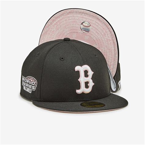 New Era Boston Red Sox 59fifty Pink Paisley Under Brim