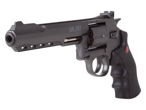 Crosman Sr357 Co2 Revolver Black Air Guns Pyramyd Air