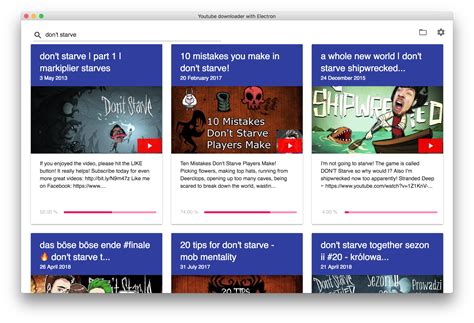 Downloads videos and playlists from youtube. GitHub - vanzylv/youtube-downloader-electron: Download ...